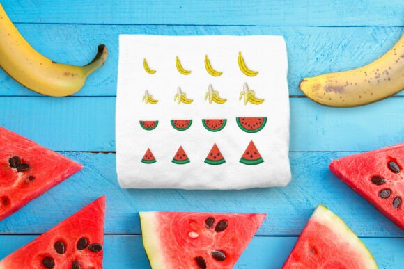 Banana Watermelon Micro Embroidery Set Review