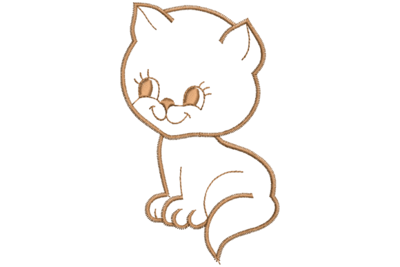 Cute Little Cat Embroidery Design Review