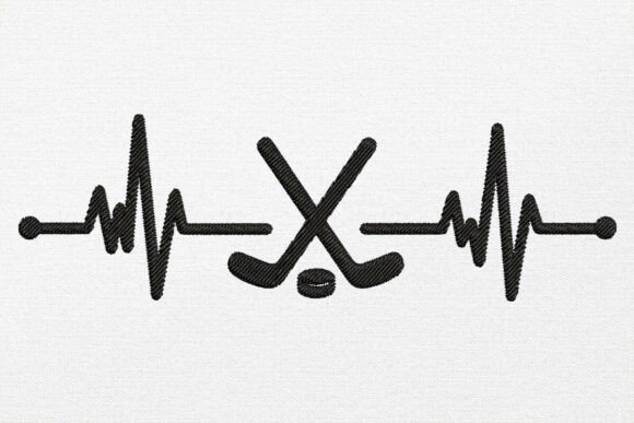 Hockey Heartbeat Embroidery Design Review
