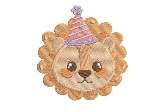 Party Hat Lion Embroidery: A Designer’s Review