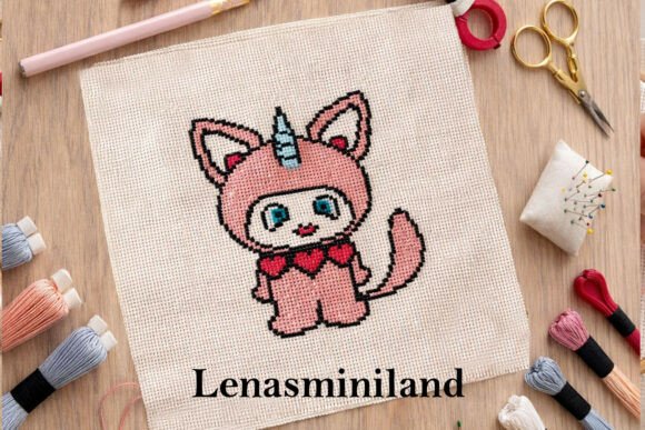 Review: Cat Embroidery Pattern Cross Stitch PDF for Makers