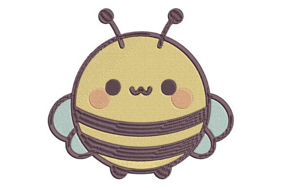 Review: Kawaii Cute Bee Embroidery Design for Boutiques