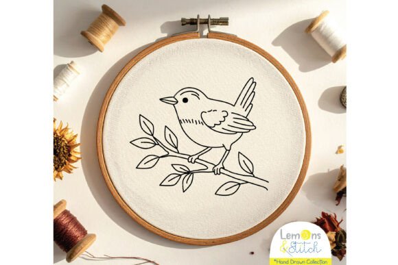 Review: Small Bird on a Branch Hand Embroidery