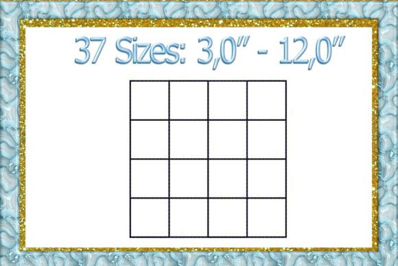 Review: Square Stipple Quilt Block Embroidery for Craft Fairs