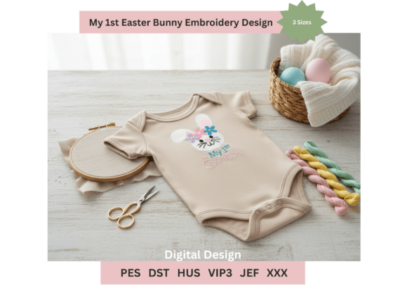 Reviewing Baby Bunny Easter Embroidery Design for Boutiques