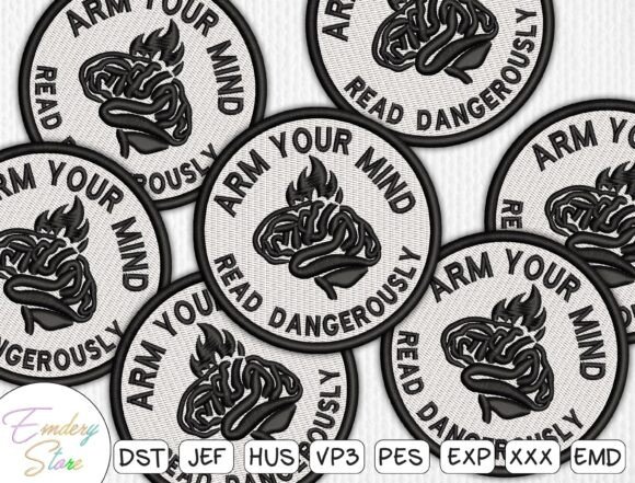 Reviewing Intellectual Quote Patch Embroidery