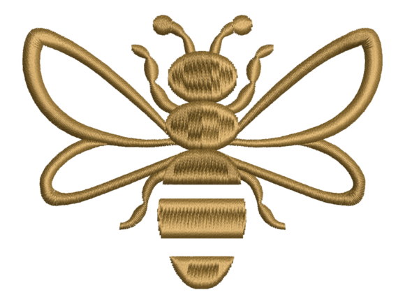 Reviewing Line Art Bee Embroidery Design for Makers