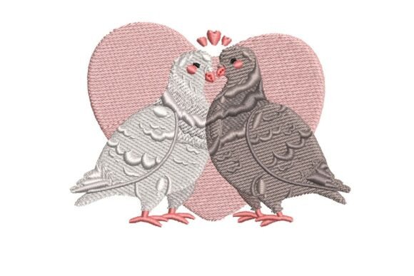 Reviewing Pigeons in Love Embroidery for Real Projects