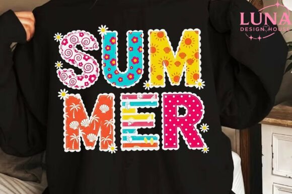 Reviewing Summer Faux Embroidery Letters PNG