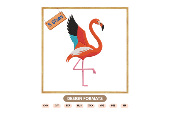 Reviewing the Flamingo Embroidery Design for Gifts