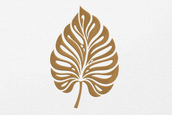Tropical Leaf Embroidery Design Review